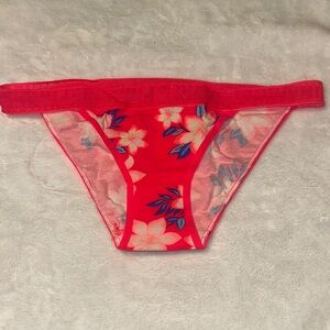 PINK floral panties